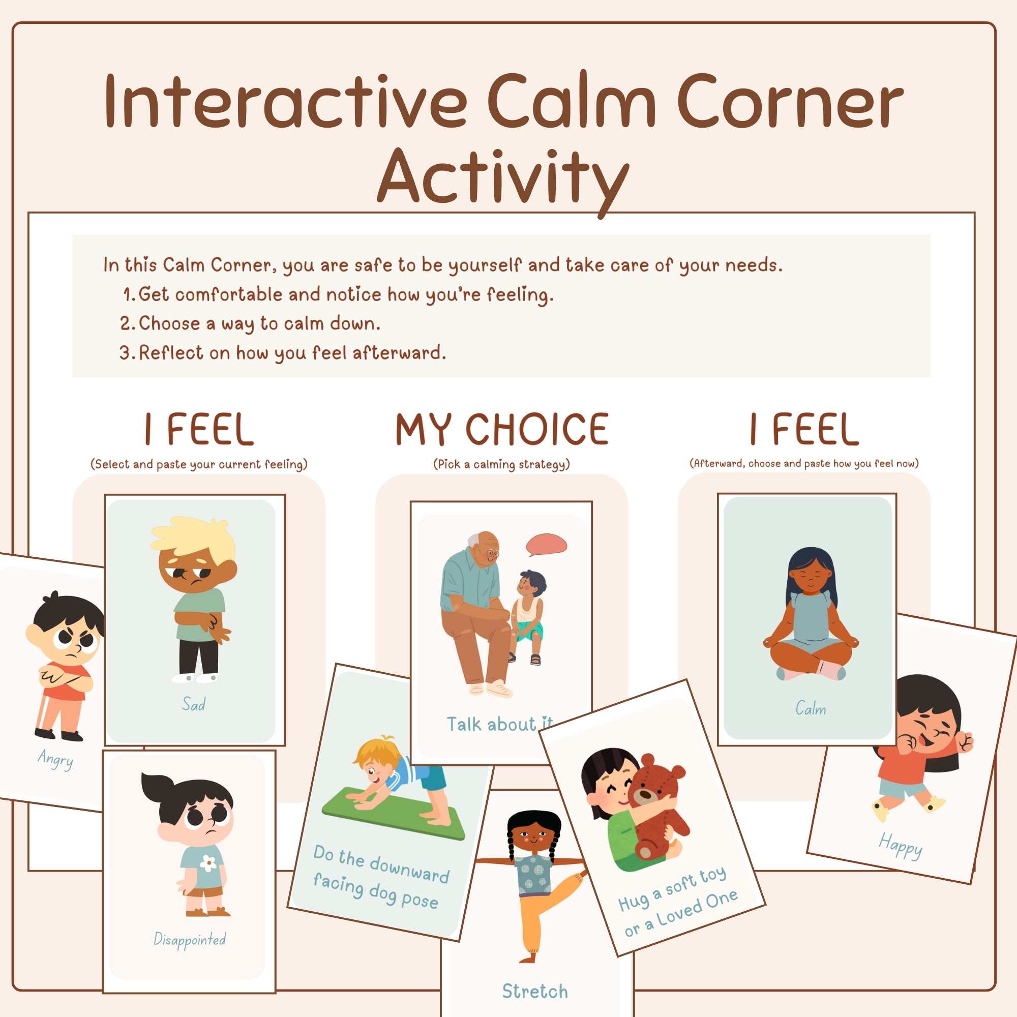 interactive calm corner activity