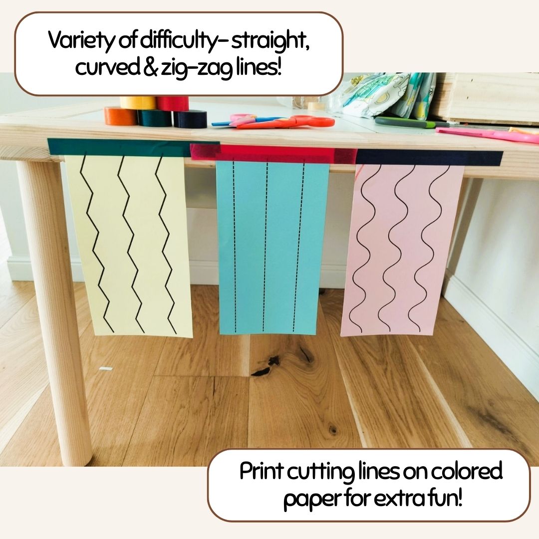 cutting activity free printable book