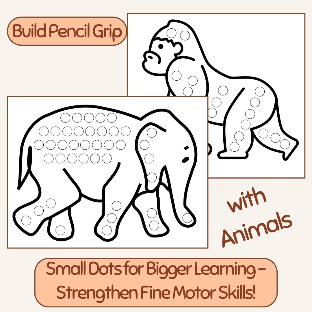 dot printable activity preschoolers