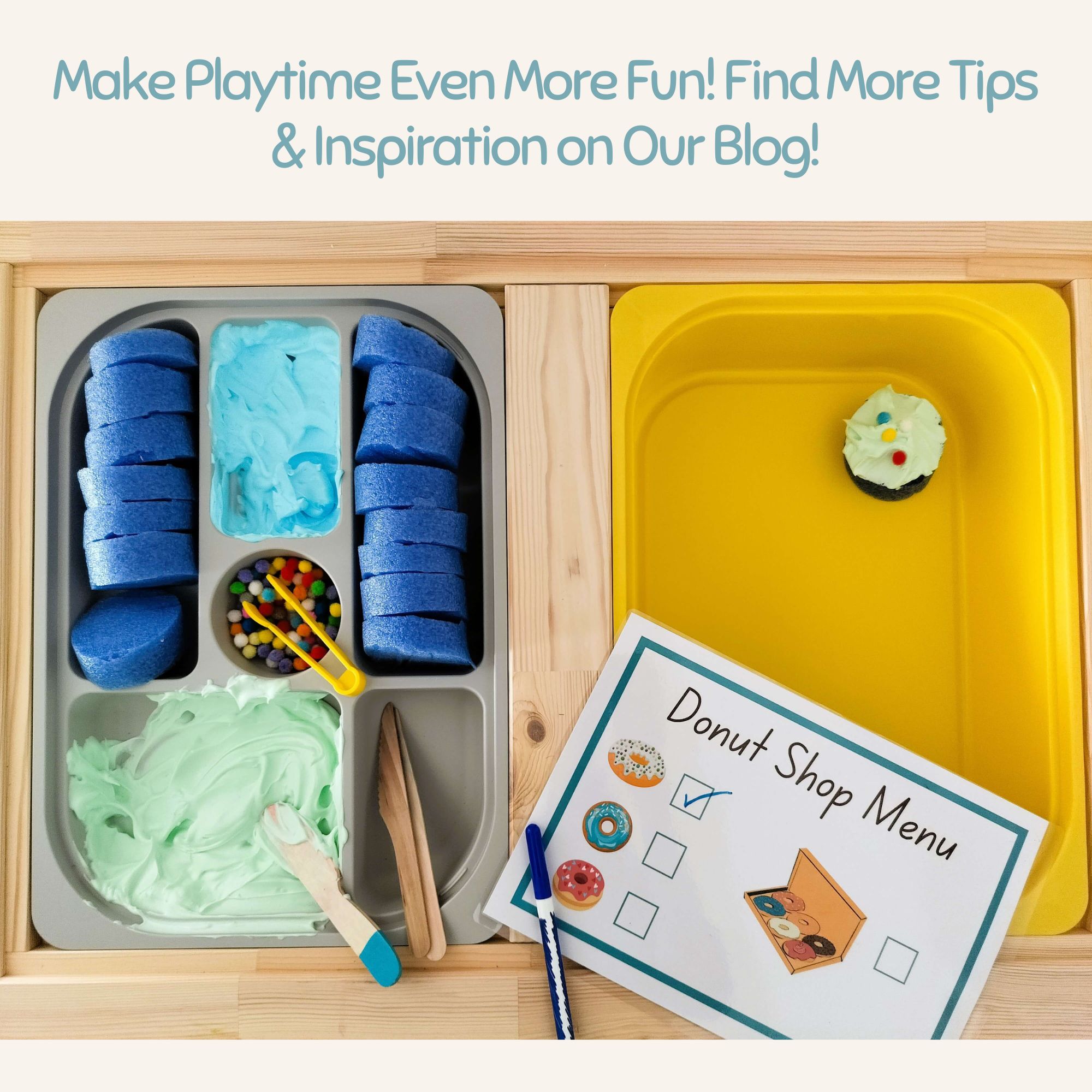 DONUT STAND DRAMATIC PLAY