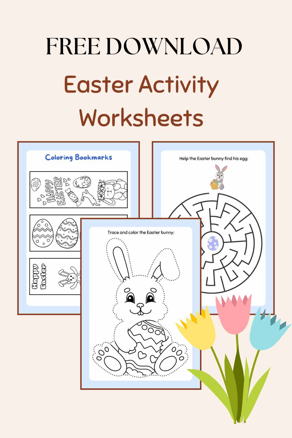 easter printable free worksheets