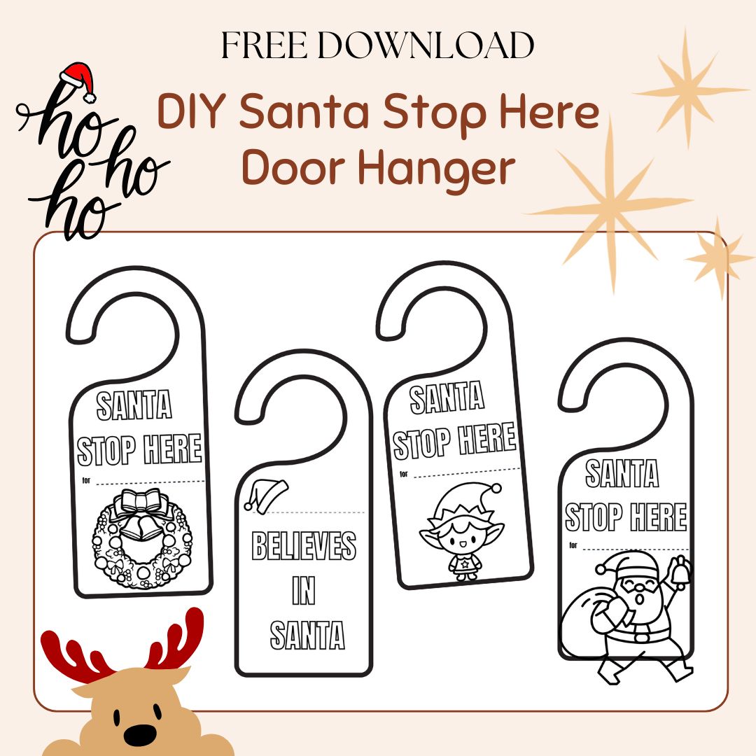 santa door stop free dowloand
