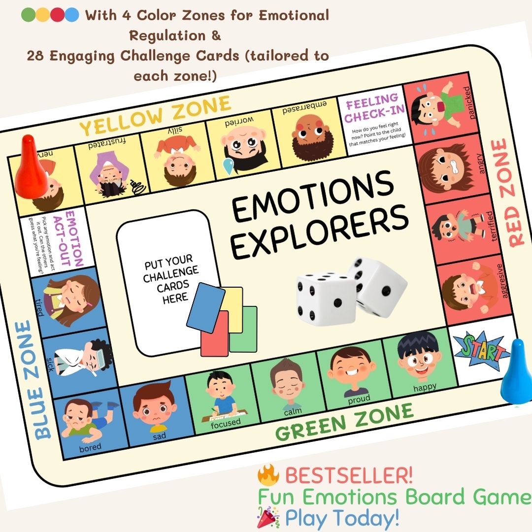 fun emotions game for kids