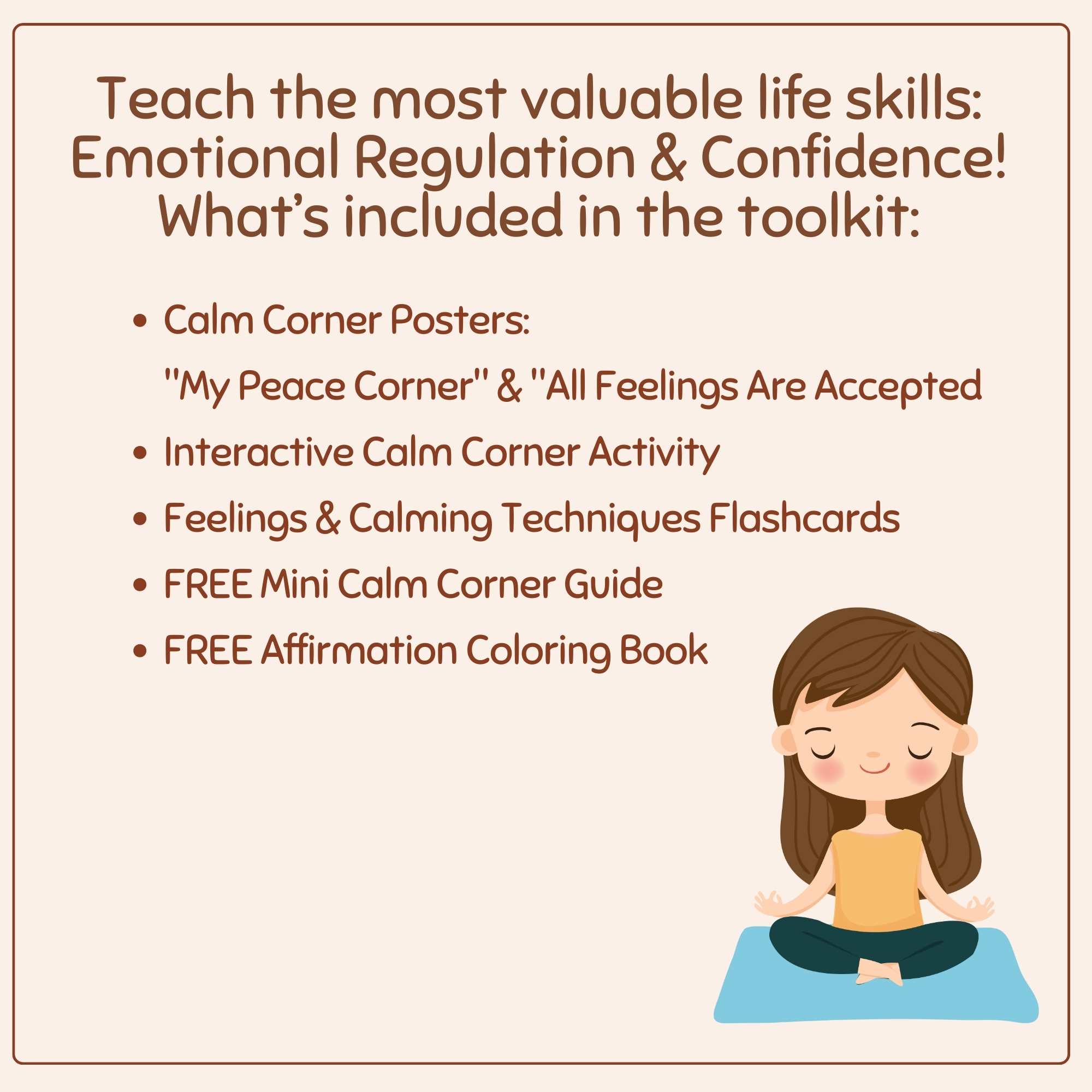 interactive calm corner activity