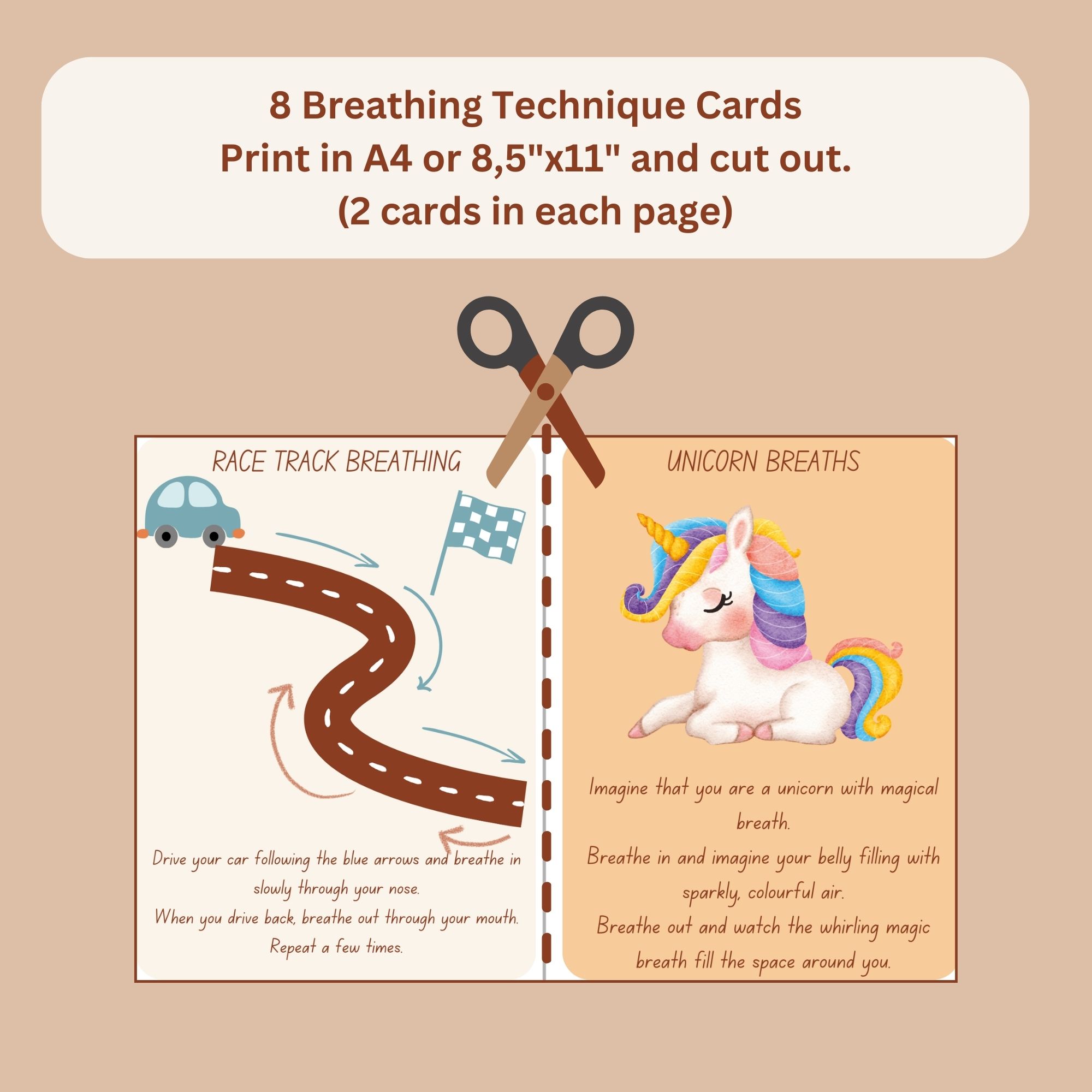 mindfulness cards for kids