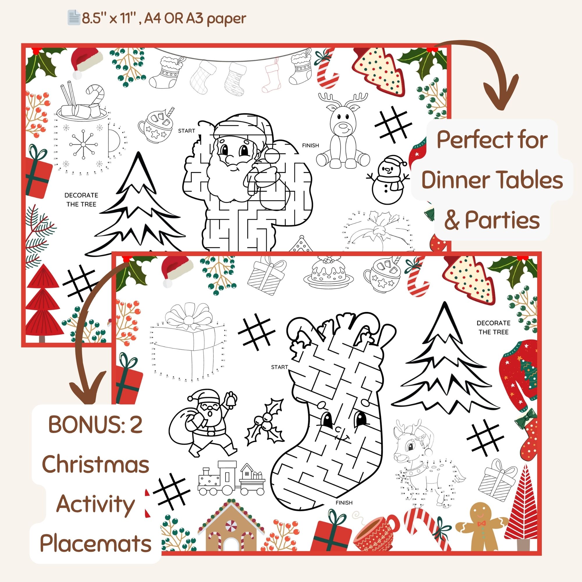christmas bingo printable game